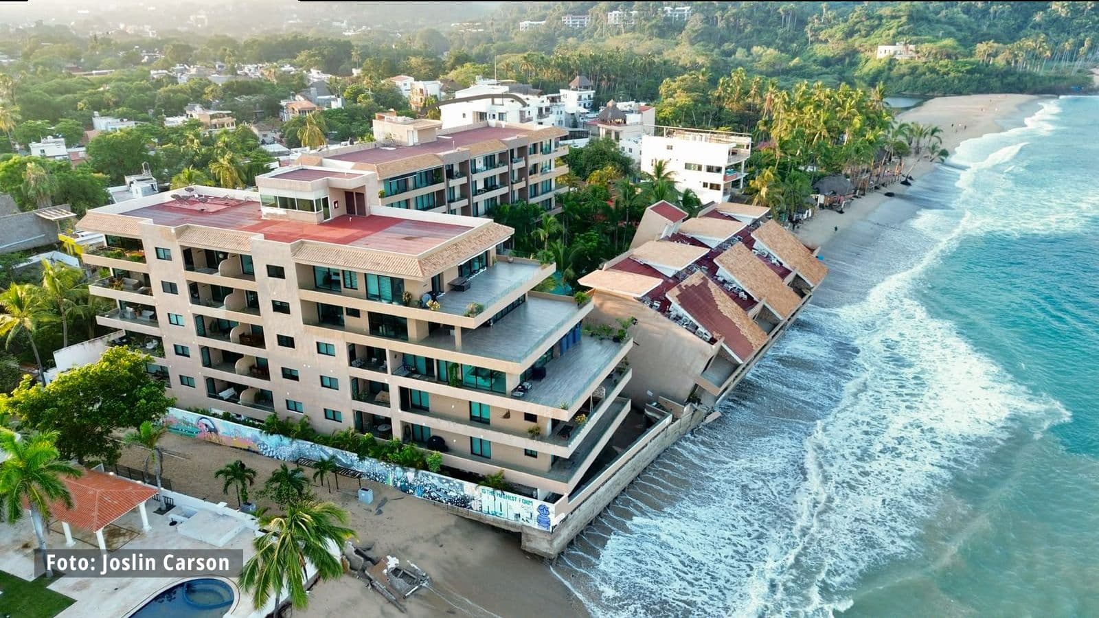 Punta Paraíso: la historia del complejo inmobiliario irregular en Nayarit que el mar derribó